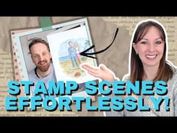Techniques for Stamping Scenes - Crafty Friends #4