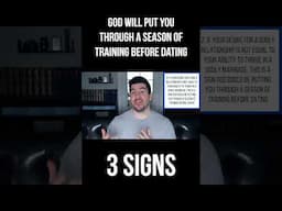 3 Signs God Is Training You for Dating Soon