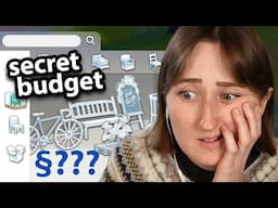 I tried building a house in The Sims with a *SECRET BUDGET* (redeeming myself)