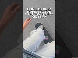 How To Backside Powerslide Step by Step! (EASY)