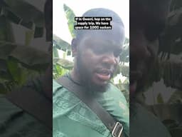 SUCKER SUPPLY TRIP TO OWERRI! Place your order now !!! #farming #plantainsuckers