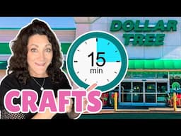 15 MINUTE Dollar Tree DIYs You Will Love!