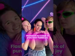 80s Week:  Neon, dance battles, throwback jams—it was pure magic. #dancefitness #danceworkout