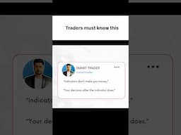 Traders must know this #smarttrader #tradersadvice #stockmarketindia