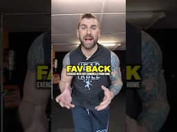 Favourite Back exercise from home using nothing but dumbbells