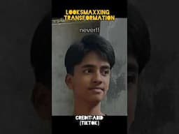 Amazing Realistic Looksmaxxing Transformation #huntereyes #mewing #lookmaxxing