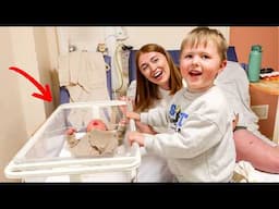 Big Brother's Reaction to Meeting his Baby Brother for the First Time! (He Said WHAT?!)