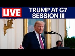 LIVE: President Donald Trump at G7 Session III