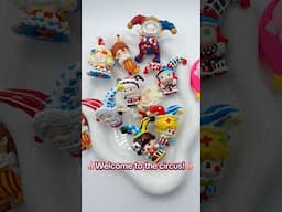 Circus dolls available on my next Whatnot live show! #doll #beads #bead #skullpanda #circus #clown