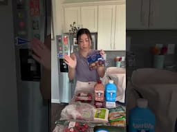 my $63 grocery haul! 🛒💰