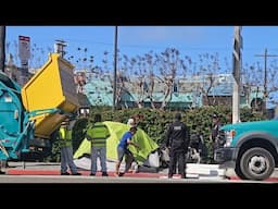L.A. is trying its best to clean-up homeless encampments.