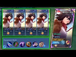 FANNY AGGRESSIVE ROTATION FULL GAMEPLAY! NO EDIT CHALLENGE | MLBB