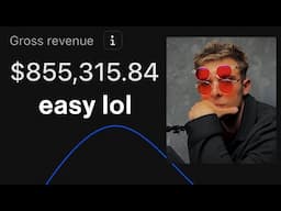 I Made $855K By Doing Less Than Everyone Else (copy this)