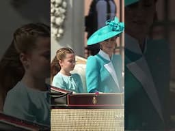 #KateMiddleton & #PrincessCharlotte are color coordinating for this year’s #TroopingtheColour!