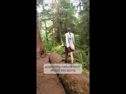 Exploring Nature is my happy place ✨️🌲💚🍀🌱