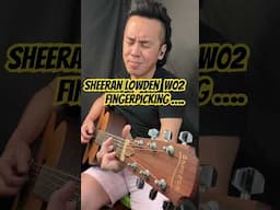 Fingerstyle on Sheeran W02 Guitar by Lowden @SweeLeeMusicCo @bernardgodfreyguitars5538
