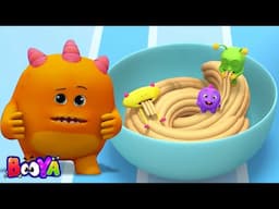 Booya - ¡Fuga de los Fideos! 🍜 | Episodio divertido para niños