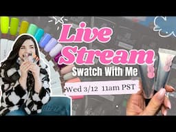 Amingo Gradient Gel Swatching LIVE ❤️ Come hang out with me!