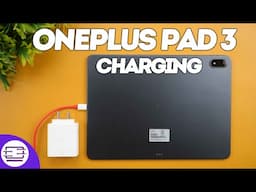OnePlus Pad 3 Charging Test ⚡️ 80W SuperVOOC 🔋