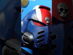 #WarHammer40k #SpaceMarines2 EVA foam Cosplay Helmet
