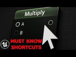 Top Unreal Engine Material Editor Shortcuts You Should Be Using!