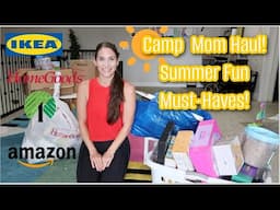 Huge Summer Prep Haul! Camp Mom Must-Haves from Dollar Tree, IKEA, HomeGoods, Amazon & More!