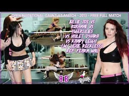Chaos Erupts! Referee Wins the Women's Gauntlet Match?! | British Bombshells | 2013