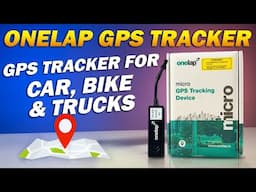 Best GPS Tracker for Car & Bike in 2025? Onelap Micro Review with Live Tracking & Remote Engine Off!