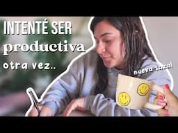 Otro Lunes intentando ser productiva..
