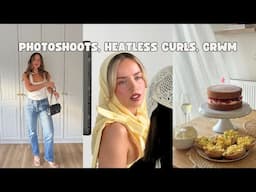 Knowing Your Strengths, Heatless Curls, Makeup Tips | Vlog | Elanna Pecherle