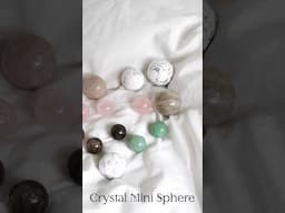 Mystic Power 🔮 in Your Palm ✨ Small, Strong, Sacred 💫 #CrystalBall #MiniMagic #SpiritualTools