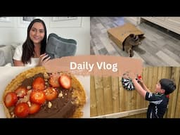 DAILY VLOG: Disappointing Shopping Trip & My New Bob & Brad Back Massager🤍