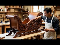 A Father's Love in Every Detail | Dad's DIY Baby Cradle for His Daughter