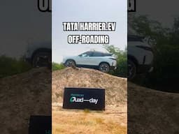 Proving its off-roading prowess, here’s  the new Harrier.ev #PowerDrift #TataHarrierEV #QuadDay