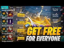 Get Free Permanent Emote | Free Rewards For Everyone | Free Voice Pack | PUBGM