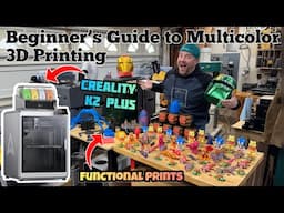 Beginners Guide to Multicolor 3D Printing: Creality K2 Plus