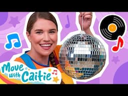 Move With Caitie | Learn disco dance moves in under 5 minutes! 🪩 | Episode 6