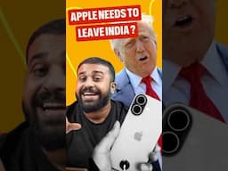 ആപ്പിൾ ഇന്ത്യ വിടണം ! 🤯