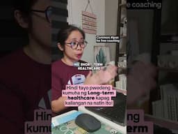 Hindi tayo pwedeng kumuha ng long term healthcare  kapag may sakit at senior na tayo 🤔
