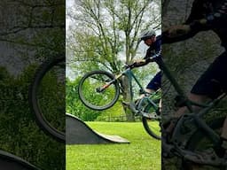 Part 2 - How to not get bucked by a shitty jump. #mtb #mountainbike
