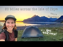 Solo Hiking and Wild Camping the Skye Trail (pt. 1) | Off to a PERFECT start!