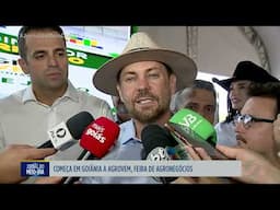 Começa a Agrovem, feira de agronegócios