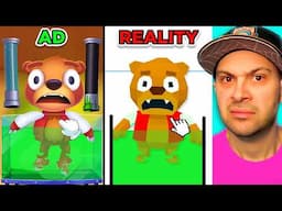 Testing Mobile Game Ads vs Reality!