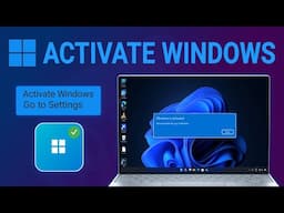 How to Activate Windows on Your New PC & Laptop (Full Tutorial)