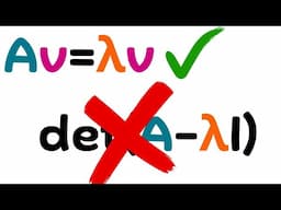 Linear algebra without the determinant