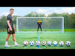 Scoring a Goal With the 10 Most Iconic Footballs Ever