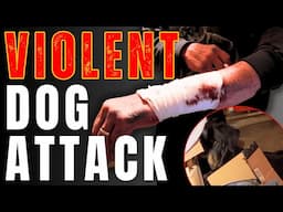 Removing An Aggressive Dog After A Brutal Attack