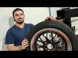 How To Install Tires On 3-Piece Wheels (Fikse FM10) (Toyo R888R)