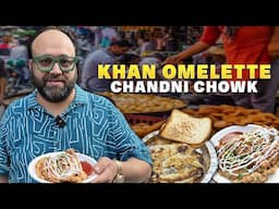 Old Delhi Street Food Khan Omelette Corner Chandni Chowk