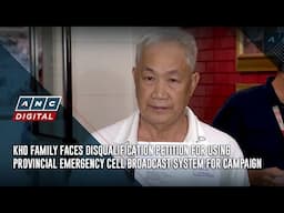 Kho family faces disqualification petition for using emergency cell broadcast system for campaign